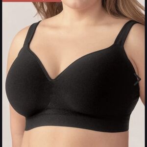 Shapermint Essentials Sweetheart Wireless Contour Bra - Black